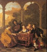 Loo, Jacob van Musical Party on a Terrace china oil painting artist